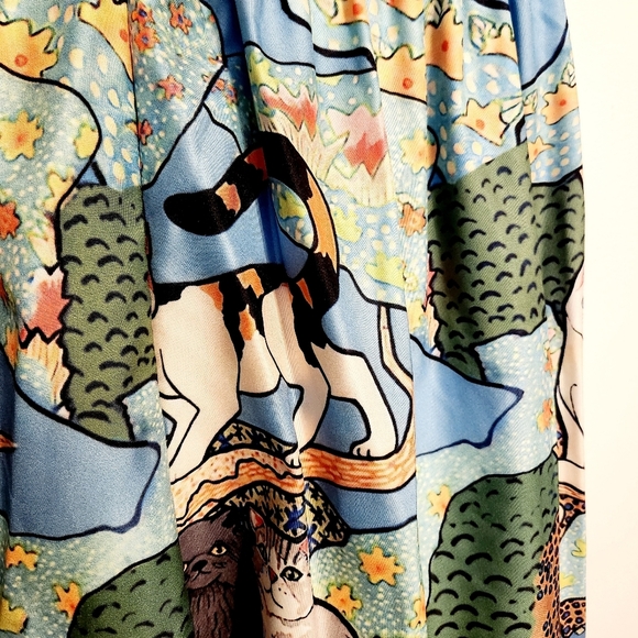 Shein Curve | Women's Colorful Animal Printed Lounge Pants (Size 1XL) - Picture 10 of 13